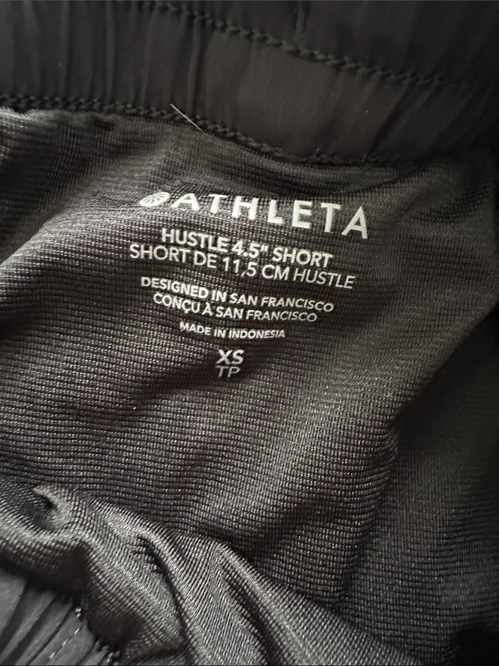 Bundle (3x) of Athleta Black & Navy Athletic Shorts | XS - Picture 5 of 5